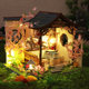 Handmade diy cabin Chinese style attic blind box scene model assembled toys creative birthday gift for women