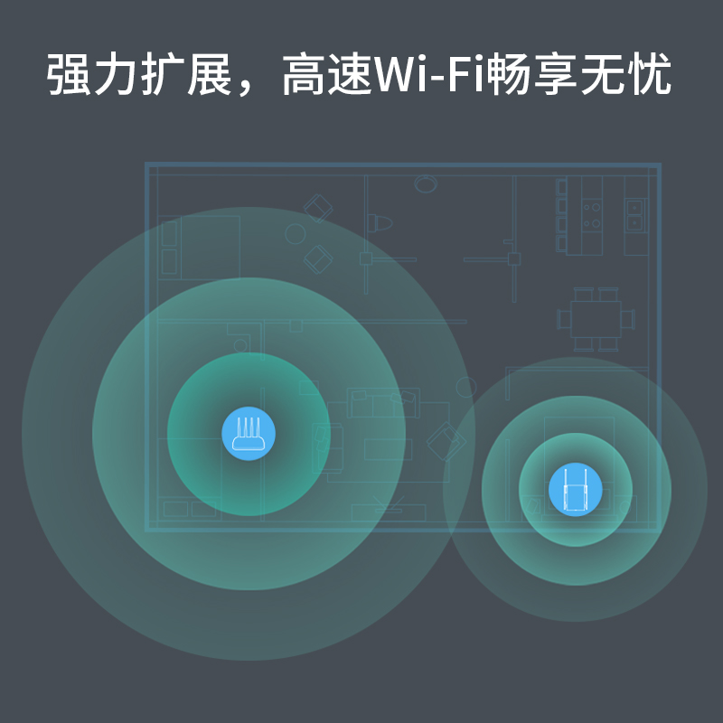 TP-LINK5G高速扩展 wifi信号增强放大器扩大器双频家用无线网络tplink中继接收加强扩大路由宿舍WDA6332RE-图2