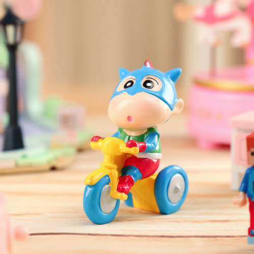 新款二代蜡笔小心卡通动漫人物潮玩盲盒周边公仔创意摆件生日礼物 - 图2