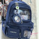 The retro denim schoolbag is really good-looking and easy to match.