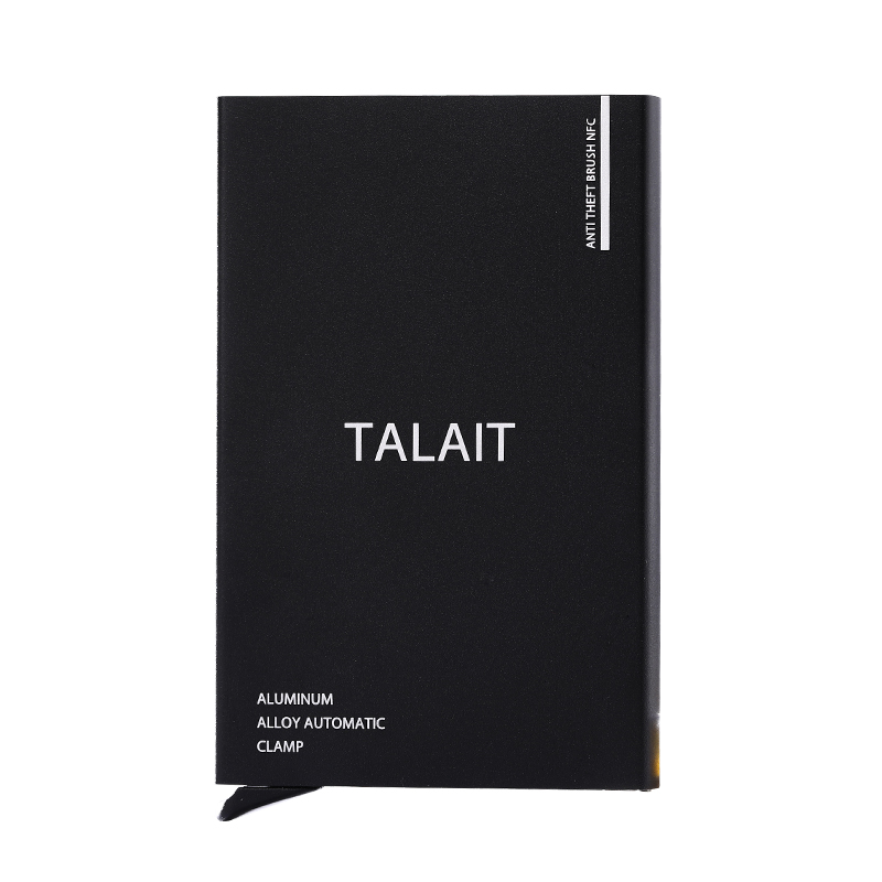 rfid防盗刷自动nfc屏蔽卡套小钱夹 talait塔莱途箱包卡包