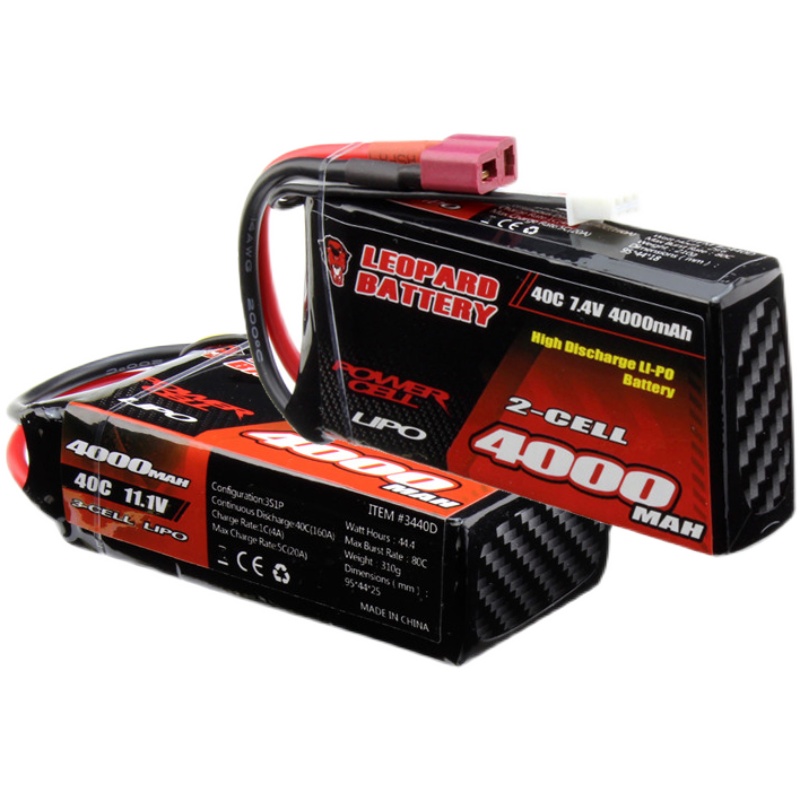 豹牌锂电池 4000MAH 40C 2S/3S Capra TRX-4前置 短身 安全不鼓包 - 图3