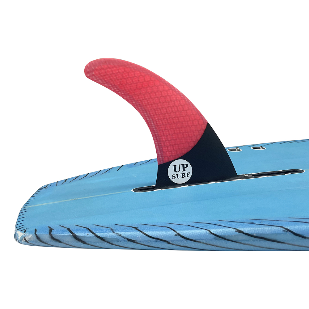 UPSURF冲浪板配件尾舵single fin玻纤单支鱼鳍7英寸冲浪蜂窝尾鳍 - 图3