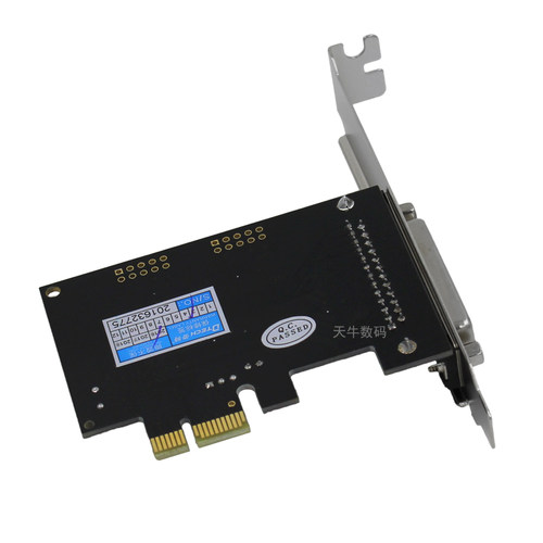 帝特PCI-E并口卡 pcie转并口25针lpt口 打印机接口卡PCIE打印机卡 - 图3