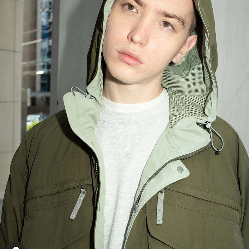 【Humans Mades】DW39日系户外机能多口袋短款连帽夹克外套冲锋衣,淘宝优惠券,粉丝福利购,淘宝优惠卷