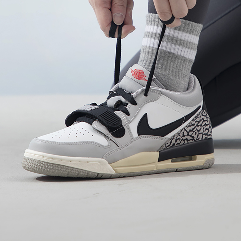 耐克男女鞋2023冬季 AIR JORDAN LEGACY 312 LOW运动鞋CD9054-101-图2