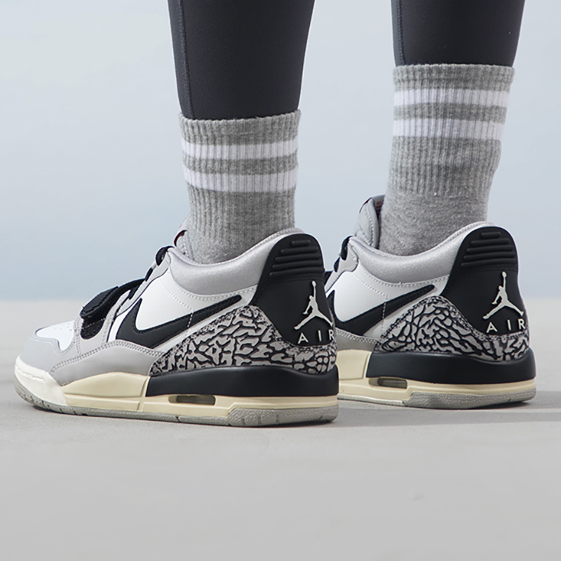 耐克男女鞋2023冬季 AIR JORDAN LEGACY 312 LOW运动鞋CD9054-101-图1