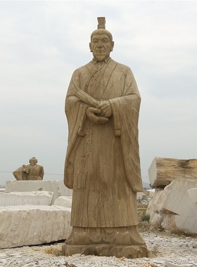 十大名医雕塑中医文化主题人物