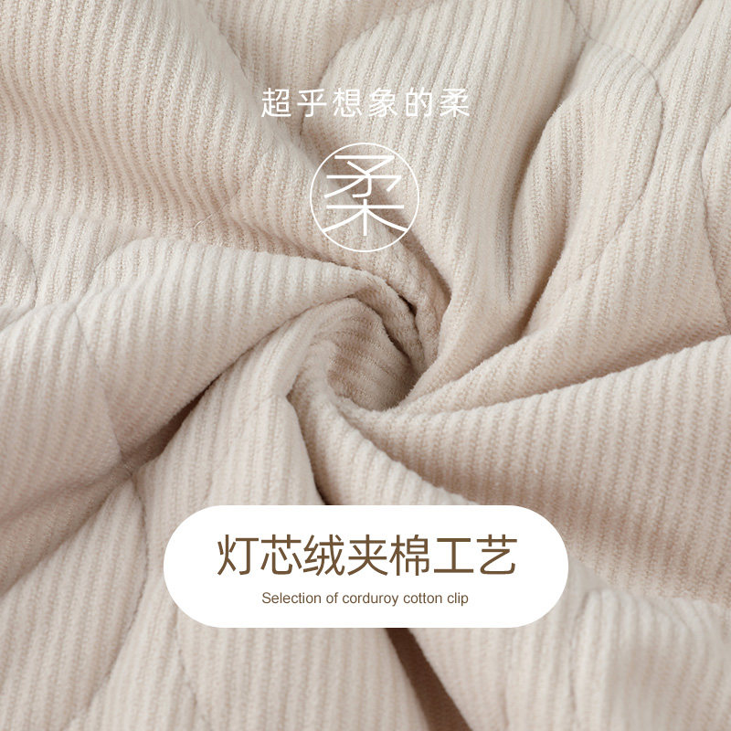 达尔丽秋冬夹棉睡衣女珊瑚绒加厚长袖保暖法兰绒三层空气棉家居服,淘宝优惠券,粉丝福利购,淘宝优惠卷