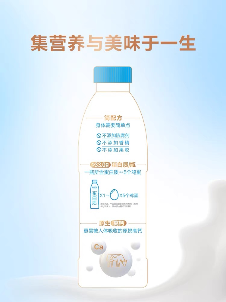 蒙牛冠益乳丝滑简酸奶1.08g简配方原生高钙原味酸奶风味发酵乳-图2