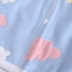 Áo gạc cho bé Áo vest cotton cho bé mùa xuân và mùa thu sơ sinh Áo gạc 6 lớp 0-3-6-9 tháng - Áo ghi lê
