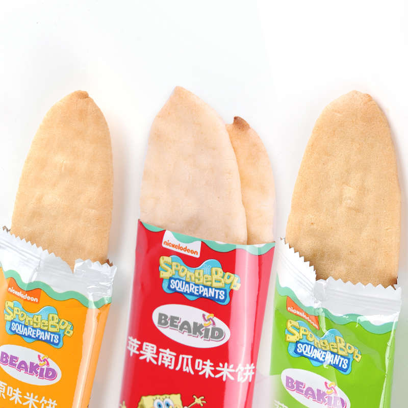 友淘母婴专营店海绵宝宝米饼磨牙棒饼干无添加蔗糖食盐宝宝零食非婴儿幼儿6个月3