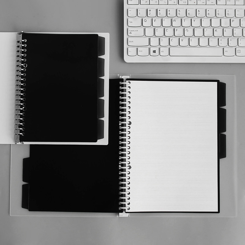 Loose-leaf book spacer paper a5 plastic card b