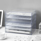 Ins Printless Transparent 3 Grid Acrylic Jewelry Frame Dormitory