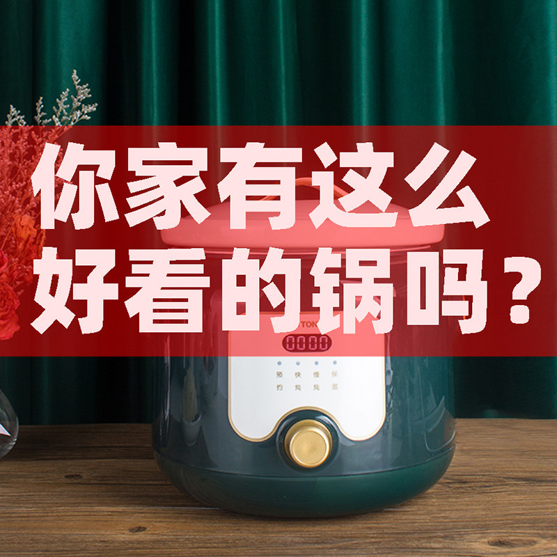 天际电炖锅陶瓷煲汤家用全自动快速 天际世派电炖/煮粥锅/文火炉