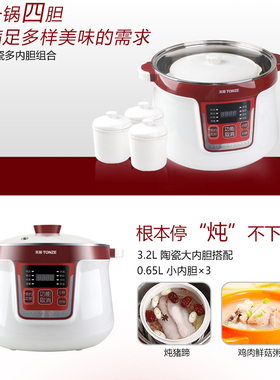 天际不锈钢隔水电炖锅全自动