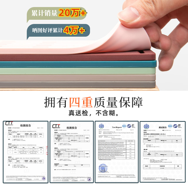 Drained heat-insulated silicone pad with a cumulative sales of 210,000 pieces