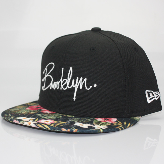 brooklyn snapback cap 布鲁克林拼花帽檐棒球帽 - 图0