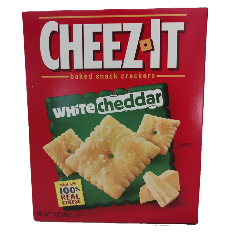 特价美国CHEEZ-IT原味芝士 奶酪味切达饼干Original Real Cheese - 图1