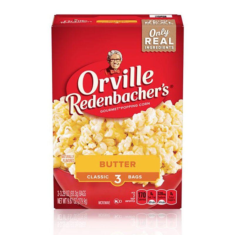 美国奥维尔黄油味爆米花Orville Redenbachers Popcorn Classic - 图0