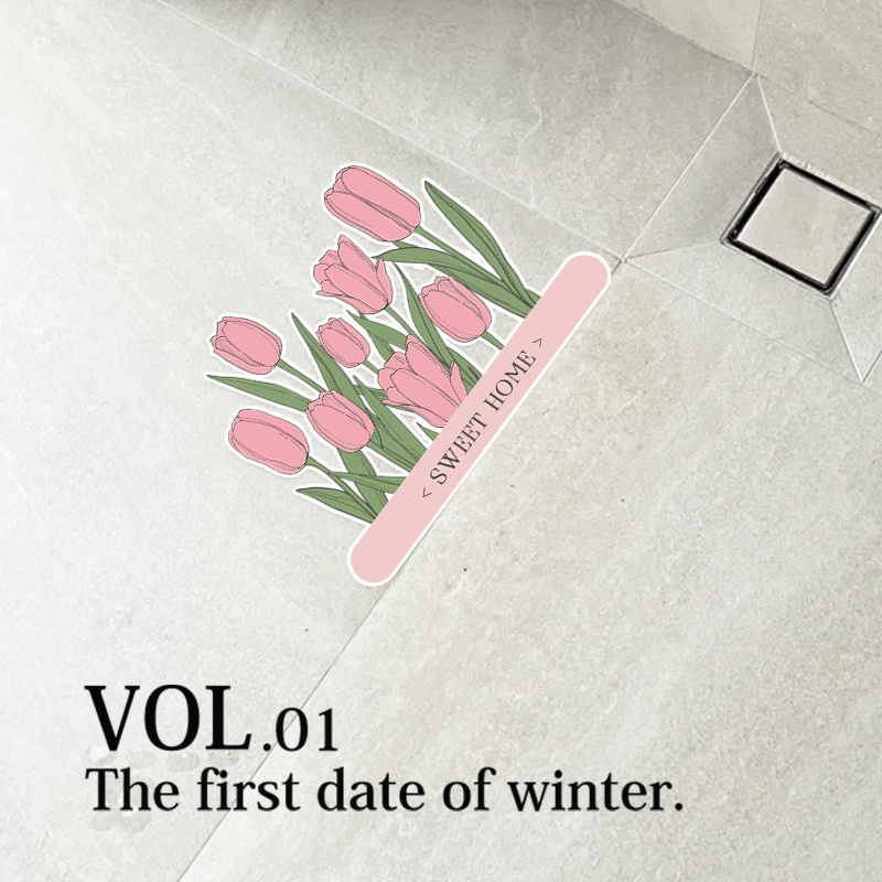 郁金香卫生间自粘地贴厨房墙地面翻新防水地板贴纸楼梯遮丑改造贴,淘宝优惠券,粉丝福利购,淘宝优惠卷