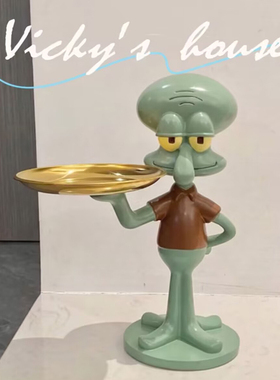 麦当劳章鱼哥托盘创意入户玄关