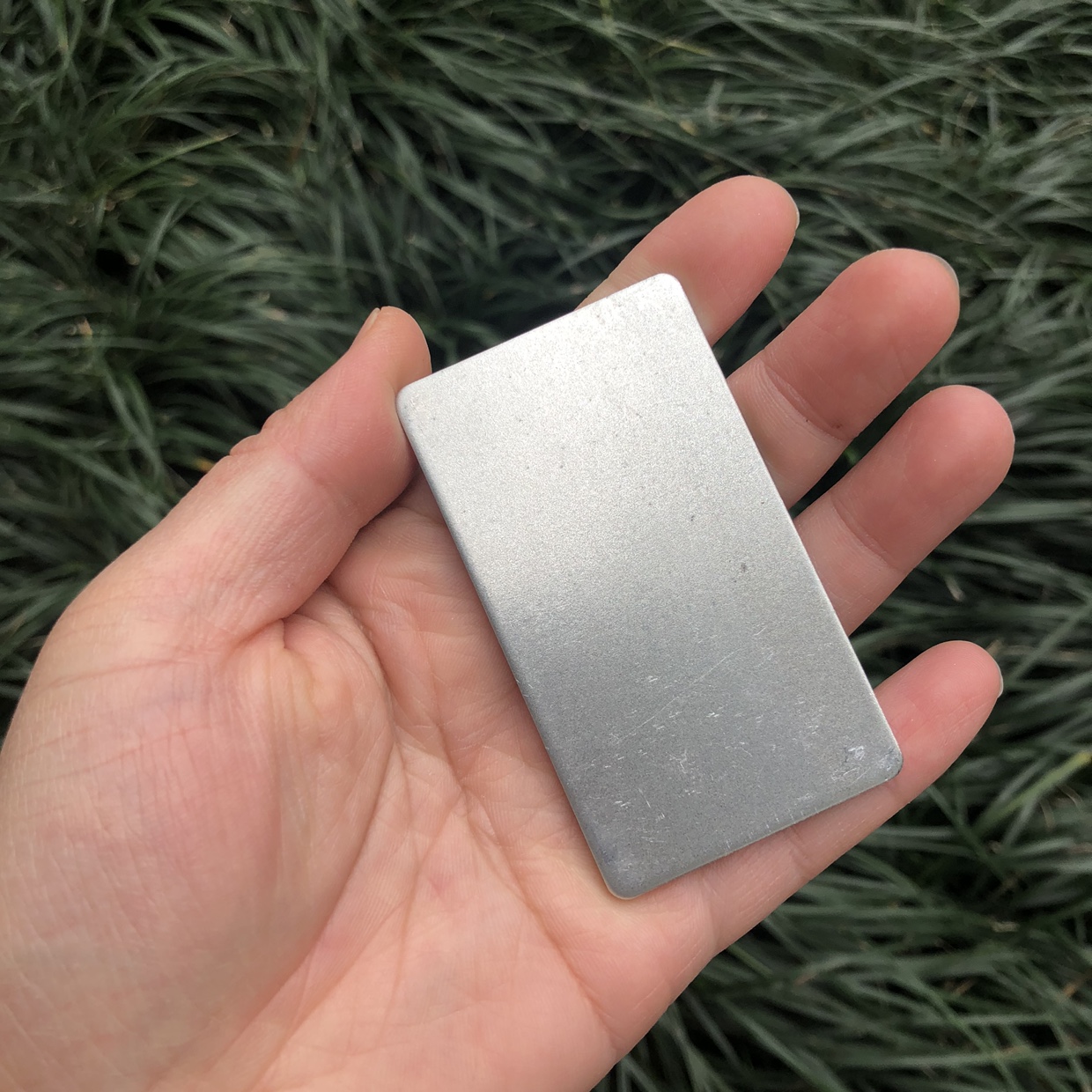 长方形原色铁片厚铁板长70*40*2.5毫米无磁性可以被磁铁吸 - 图1