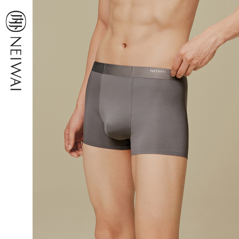 NEIWAI内外官方旗舰店NEIWAI内外L系列男士棉质/莫代尔内裤单条装3