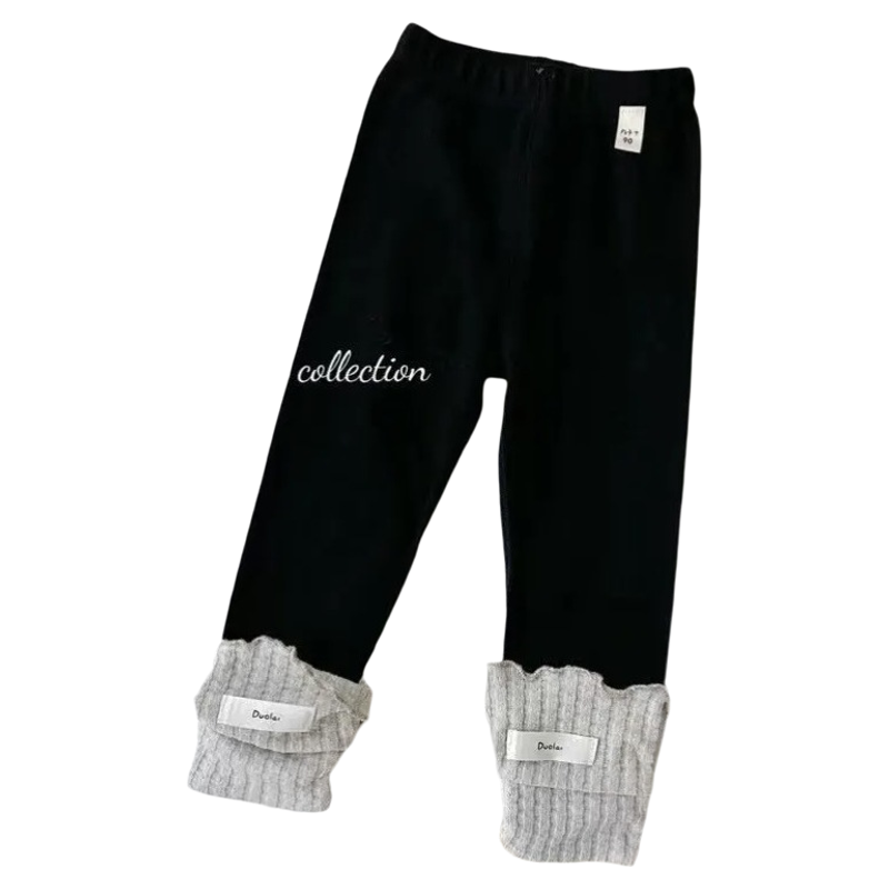 春秋冬季款女童加绒加厚灰色时尚百搭灰色打底裤女宝宝堆堆袜裤子,淘宝优惠券,粉丝福利购,淘宝优惠卷