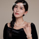 Jingrun Natural Highlight Freshwater Pearl Necklace for Elders