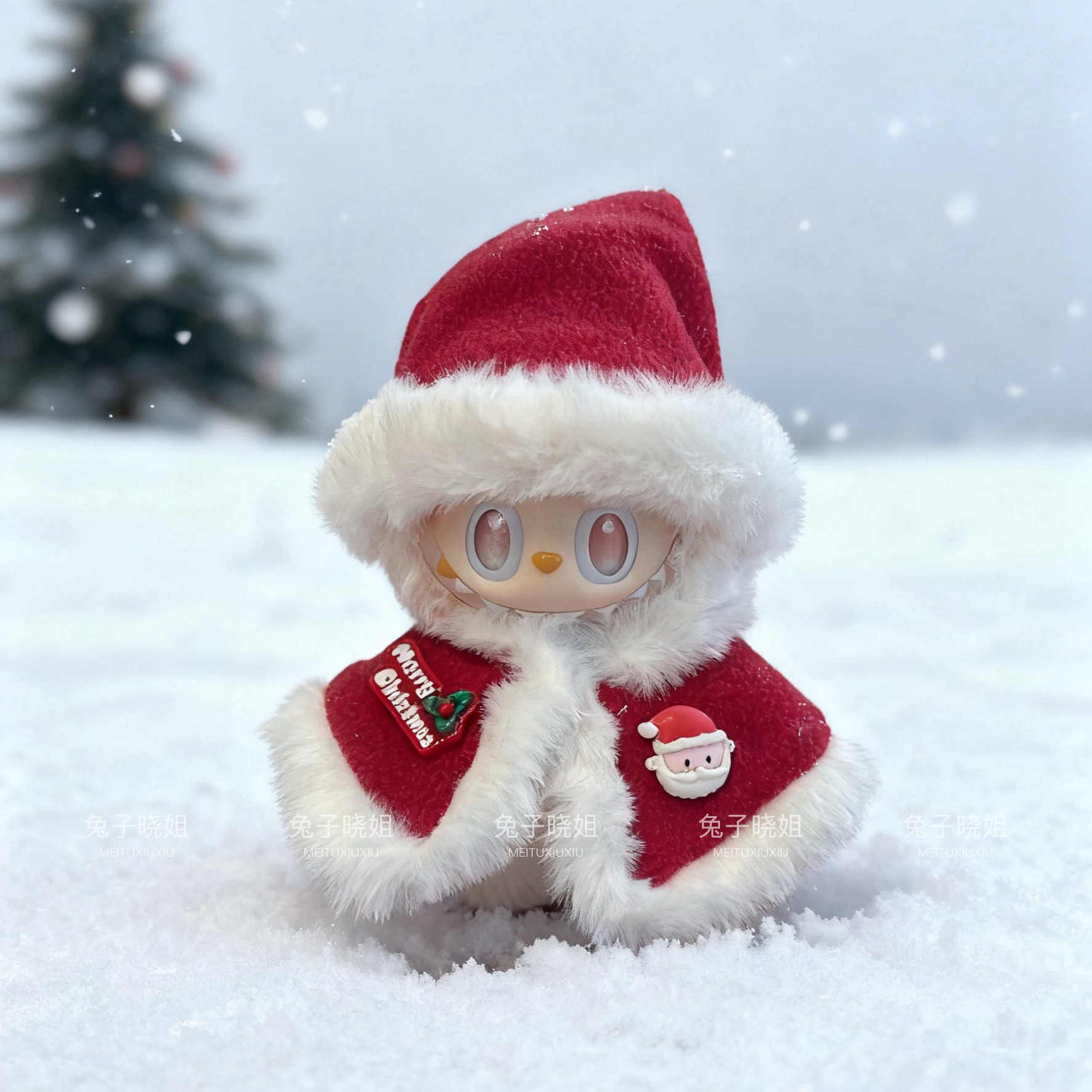 拉布布3.0娃衣Labubu3代衣服前方高能圣诞节日娃衣套装可乐娃衣,淘宝优惠券,粉丝福利购,淘宝优惠卷