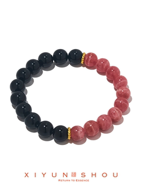 「红屿黑」喜运兽8mm红纹石财富滚滚系列手串多样性发其一