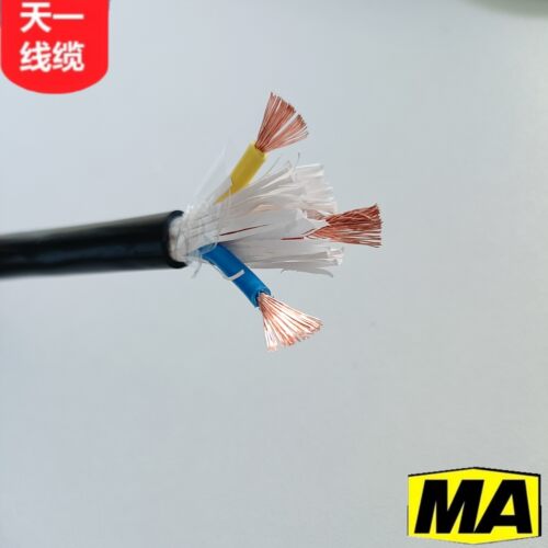 煤矿用控制电缆MKVVR-450/750 4*6平方 黑色 无氧铜 煤安证件齐全 - 图3