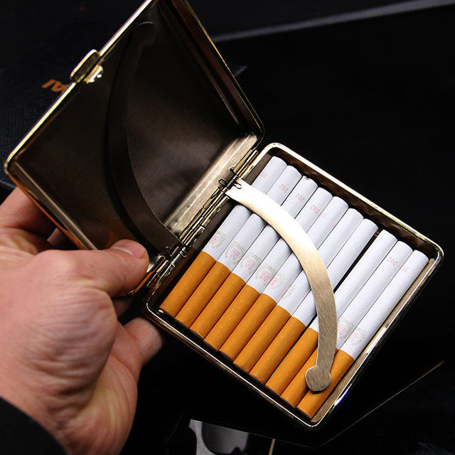 Guipai genuine leather cigarette box is moisture-proof and pressure-resistant