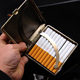 Guipai genuine leather cigarette box is moisture-proof and pressure-resistant