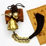 Wuhuang Bell Pure Copper Bells Древние деньги пять императоров шесть императоров Money Cars Cars Pendant Home Store Bell Metal Wind Bells