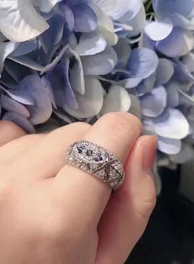 御邪之眼时尚戒指s925纯银女