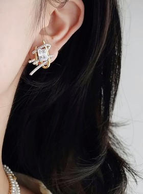 hefang纯银何方编织小方糖项链