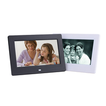 Ultra thin narrow side 7 inch 8 inch 12 inch multifunction HD digital photo frame electronic album advertising machine support 1080P