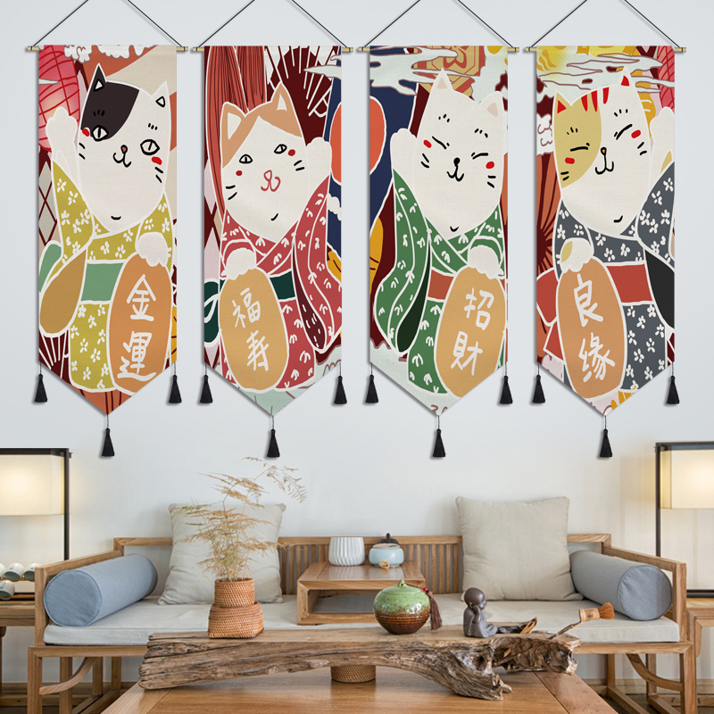 日式挂画布艺无框画和风富士山浮世绘客厅装饰画卧室榻榻米墙画 布画楼 淘优券 日式挂画布艺无框画和风富士山浮世绘客厅装饰画卧室榻榻米墙画 布画楼 淘优券