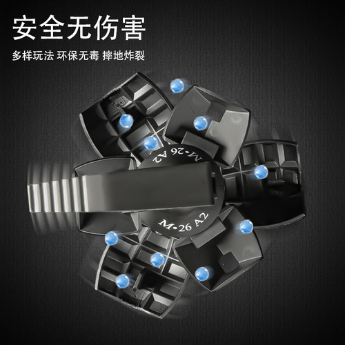 仿真可自爆炸烟雾水手雷弹M26a2 派对恶作剧整蛊道具儿童解压玩具 - 图1