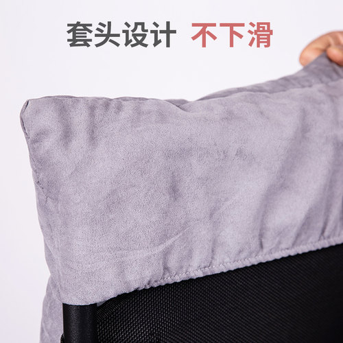 躺椅坐垫靠背一体摇椅棉垫子四季通用加厚秋冬季折叠椅子懒人椅垫 - 图0