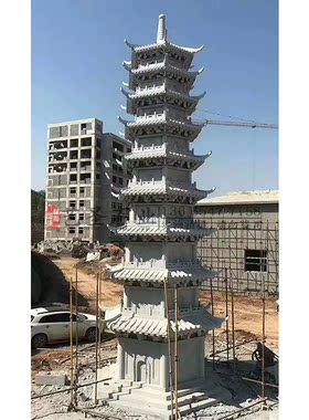 艺圣石雕寺庙石塔文昌塔舍利塔