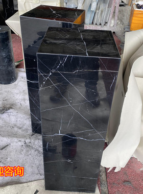 工艺品摆件软装饰品大理石展示台