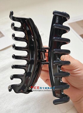 AS简约镶钻盘发抓夹发饰发抓