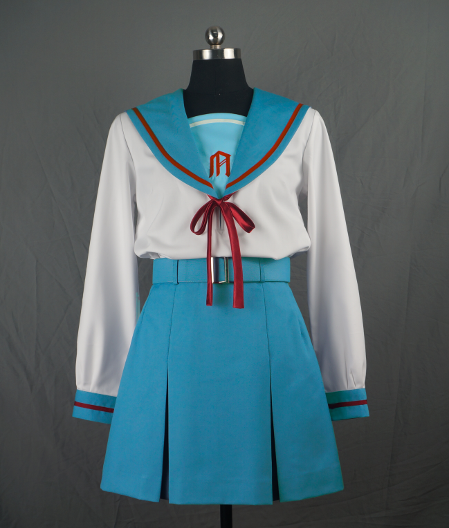 【叽腿】不是c服凉宫春日的忧郁水手服箱褶裙关西襟长袖长门有希,淘宝优惠券,粉丝福利购,淘宝优惠卷