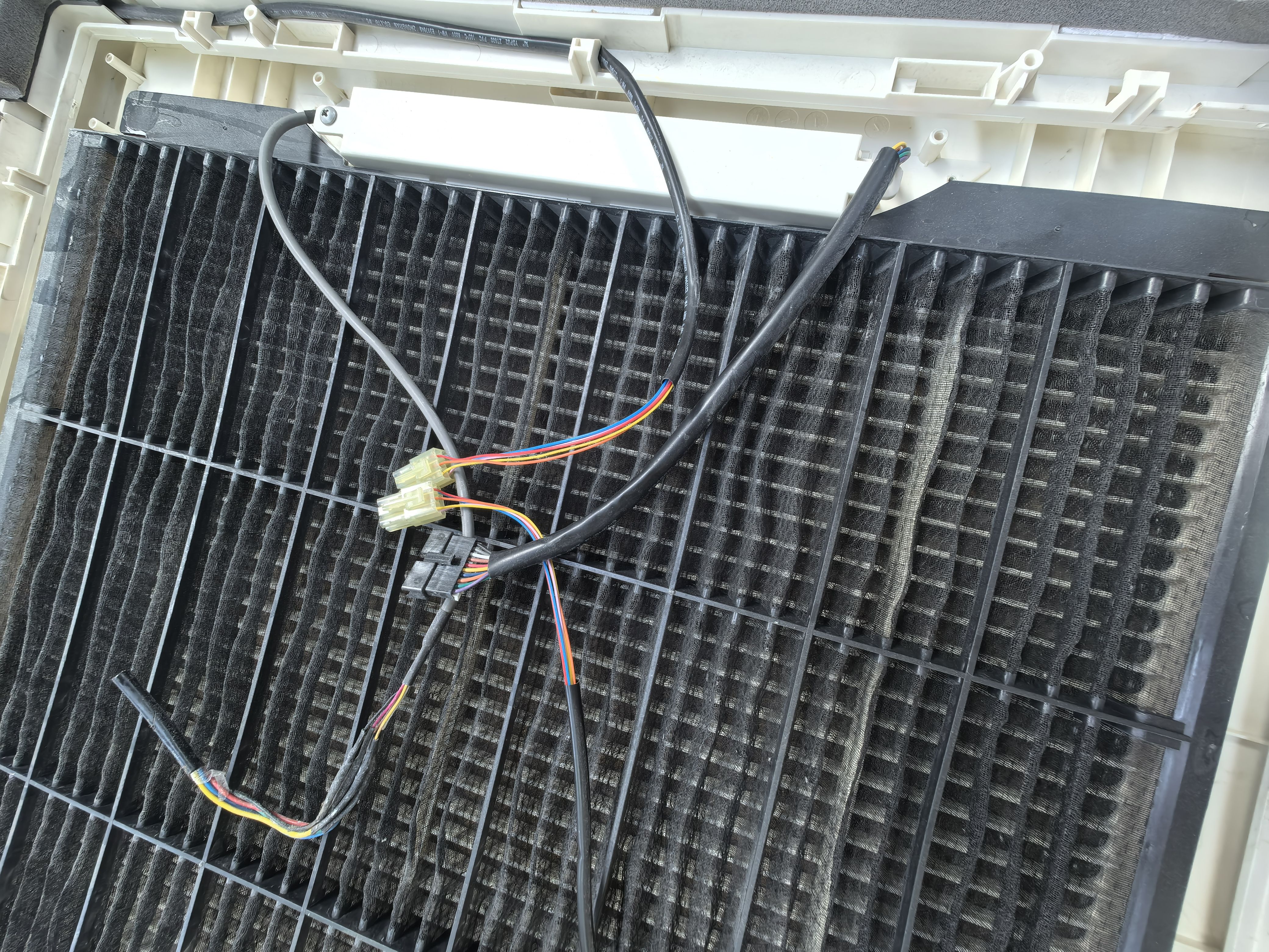 美的中央空调室内机出风框MBQ4-02B 美的多联机吸顶机面板.拆机件 - 图2