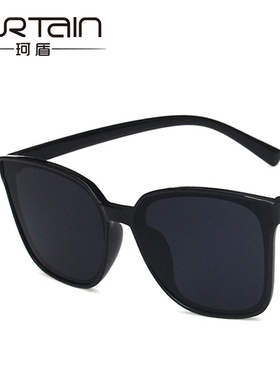 韩版时尚网红太阳镜2020新款男明星同款复古墨镜方形简约百搭眼镜