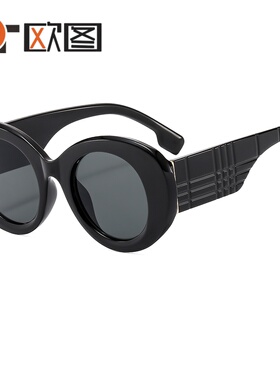 欧美街拍ins彩色太阳镜 时尚潮流走秀摩登跨境墨镜复古眼镜