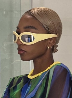 Y2K太阳镜2023新款复古潮流太阳眼镜未来科技感嘻哈朋克墨镜女士